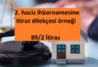 2. haciz ihbarnamesine itiraz dilekçesi örneği