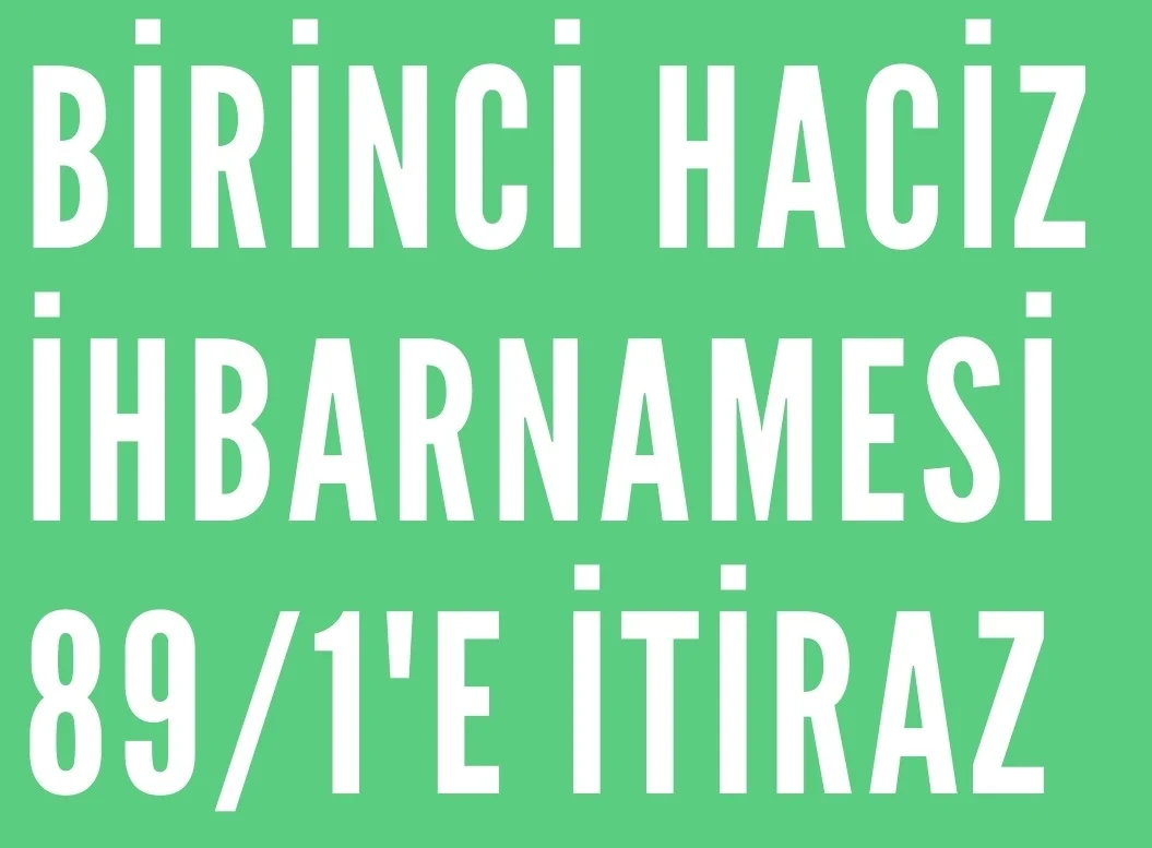 Haciz İhbarnamesi