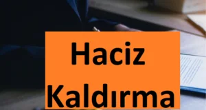 Haciz Kaldırma