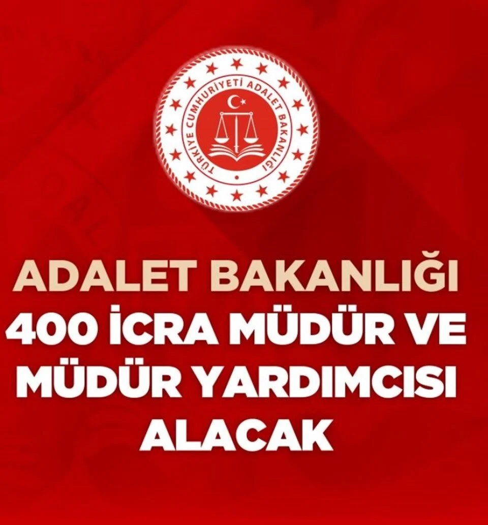 2024 Yılı İcra Müdür ve İcra Müdür Yardımcılığı Sınavı